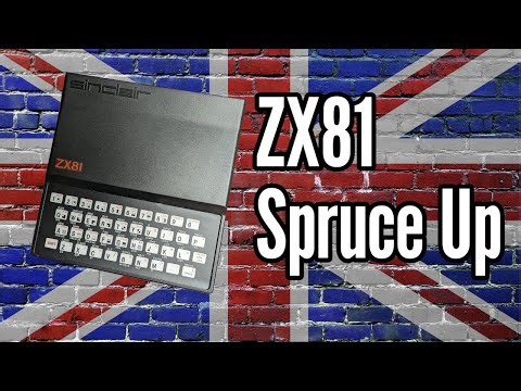 Sinclair ZX81 Spruce Up (Composite, 16K, Keyboard & More!)