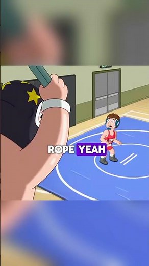 CHRIS Used the Chair Like a PRO Wrestler 😂💺 #familyguycharacter #funny #funnymoments