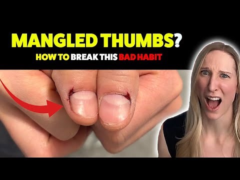 Onychotillomania: The BAD Habit of PICKING at your Thumbs - Dermatologist Explains