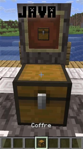 Minecraft Java VS Bedrock ( Texture Coffre )