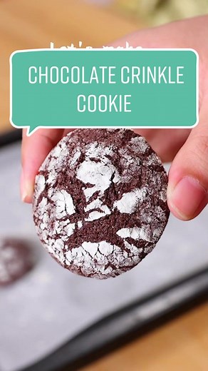 Delicious Chocolate Crinkle Cookies Recipe