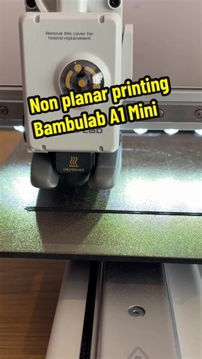 Non Planar Printing Techniques for Bambulab A1 Mini