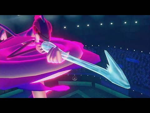 Shiny Gigantamax Inteleon in Pokemon Sword and Shield