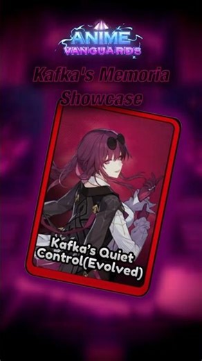 I Got Kafka Memoria From A Mail?!?! | Roblox | #roblox #animevanguards #showcase