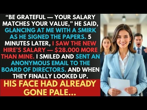A Rookie Made $28K More Than Me—So I Used One Forgotten Clause That Forced the Board to Fire the