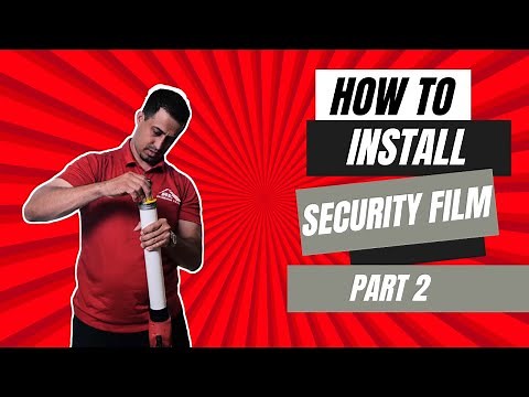 Dow Corning 995 Attachment for Security Film on Sliding Glass Door: A Step-by-Step Install (Part 2)
