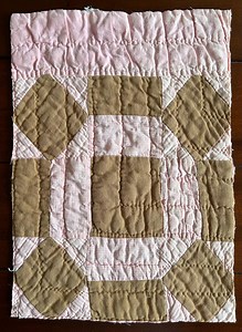 Colorful Primitive Look Quilt Piece for Crafts and Sewing Projects, Repurposing, Upcycling, Vintage Decor - Etsy