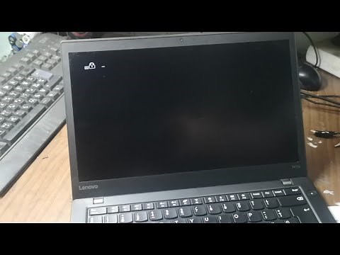 Unlock and Remove Password bios lenovo T470s