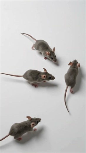 3D Mouse for Cats to Watch | Tiny Mice Running for Cats 🐭🐱 | Cat TV | Fun & Interactive #cat #cats