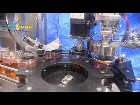 Lug Cap sealer | jam ghee sauce glass jar capping machine