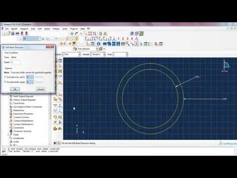 Abaqus Tutorial - Extrusion