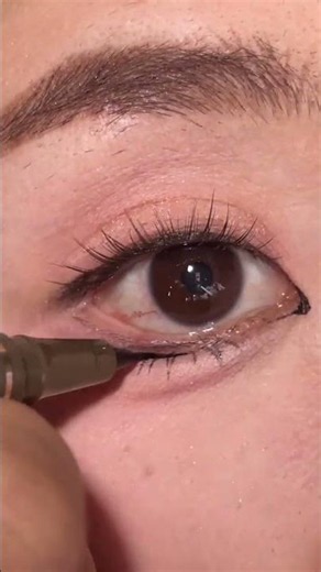 Smoothest Liquid Eyeliner Ever Easy & Perfect ApplicationSuper Silky Smooth Liquid Eyeliner #beauty