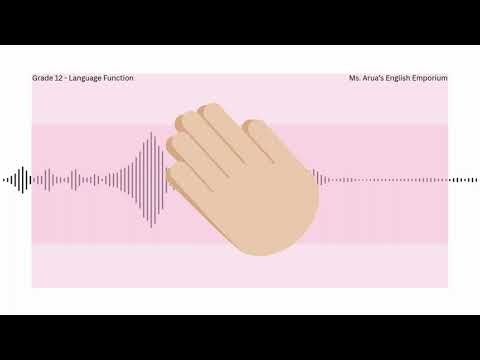 Grade 12 Language Function Radio Simulation