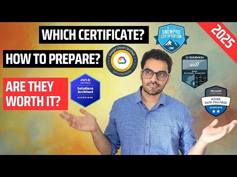 Best Certificates for Data Engineers in 2025