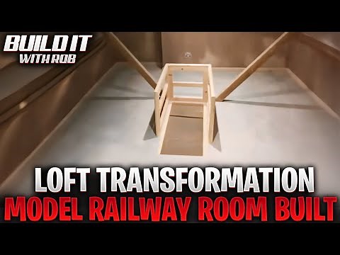 BUILDING A MODEL RAILWAY ROOM IN LOFT