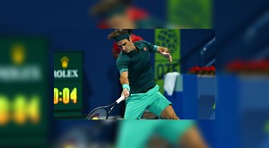 ¡Su Majestad! Roger Federer venció a Daniel Evans en su regreso al tenis - VIDEO