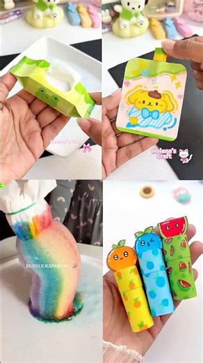4 Creative Craft Ideas 🤩 #diy #shorts #craft #helenascraft #diyideas