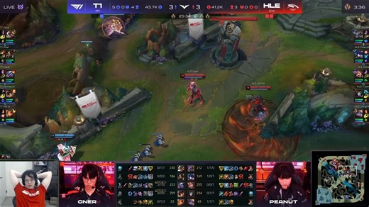 叉烧暴力解说 HLE vs T1 Game4 季后赛败决 选角抽象 没有配合的炸弹人体系 2024LCK夏季赛9-7