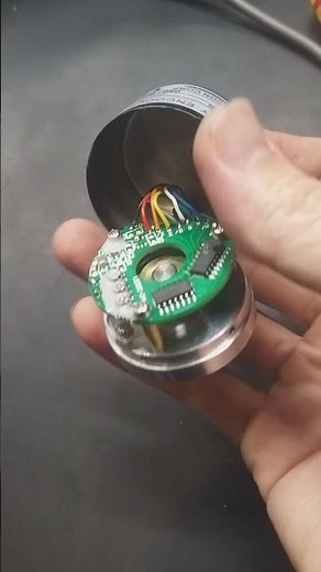 Inside rotary encoder with full part