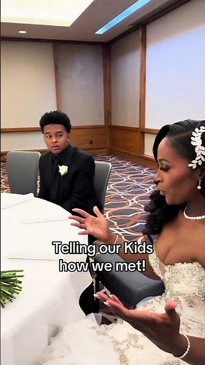 Part 2 of Bride talking to their kids about how they met