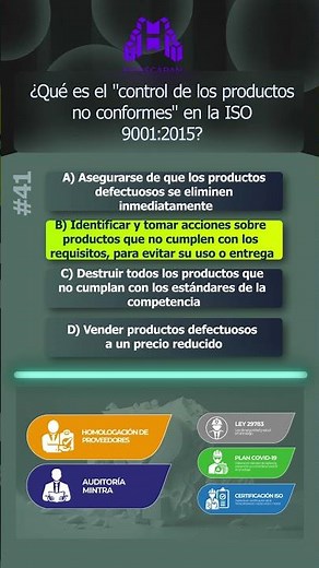 🔍 Control de productos no conformes en ISO 9001:2015 explicado