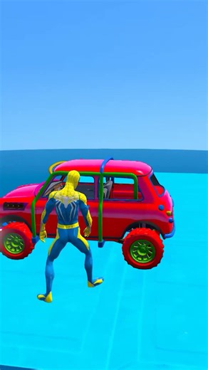 GTA V BLUEFRIEND RAGDOLL VS EPIC ALIEN RAGDOLL FAILS#shorts