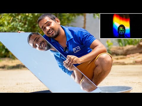 How To Make A Rainbow At Home - Easy