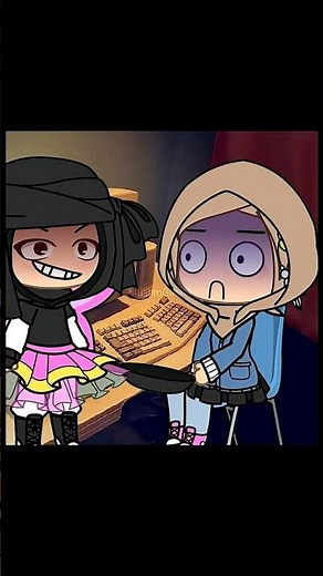 NOT CUTE ANYMORE!!💕❌// #gacha #gachalife #animation #muslimgacha #shorts #fyp #trending #viral