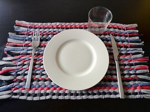 Tutorial para hacer tapete salvamanteles de trapillo