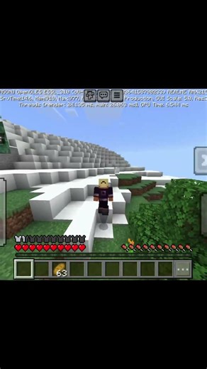 Run until I find a village in Minecraft #gaming #youtubeshorts #minecraftgaming #tranding #viral