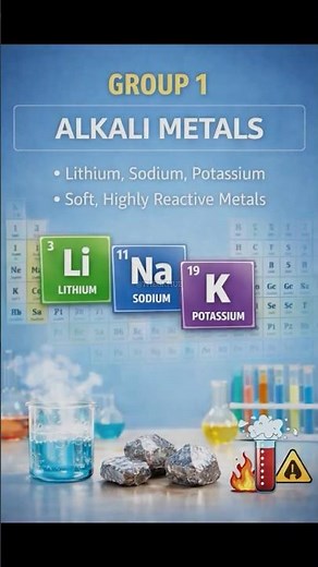 PERIODIC TABLE GROUPS (1–18)| MODERN PERIODIC TABLE – BASIC STRUCTURE #ModernPeriodicTable