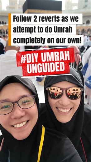 Jinghan | Nur Jihan Li | Can 2 female reverts do umrah completely on their own? 🤔 This was us waking up at 12 midnight in Mecca, with barely 3 hours of sleep,... | Instagram