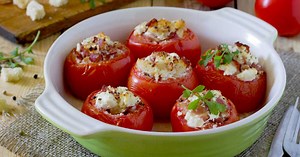 Tomates farcies au chèvre : la recette facile et rapide à faire
