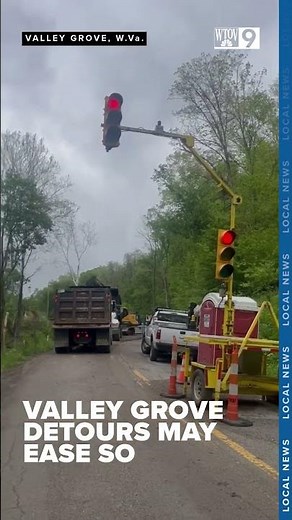 Dixons Run Road to reopen in two weeks, bringing relief to Valley Grove drivers