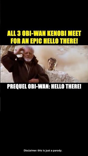 Star Wars Obi-Wan Hello There from all different Movies & Series
