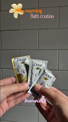 My morning✨️bath routine🪷#minivlog #youtube #bathroutine