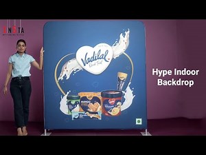 DIY Display Made Easy with Hype Indoor Backdrop