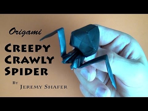 Origami Creepy Crawly Spider