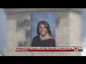 Dorman High student killed in I-26 crash