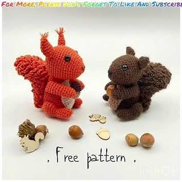 Amigurumi Squirrel Free Pattern