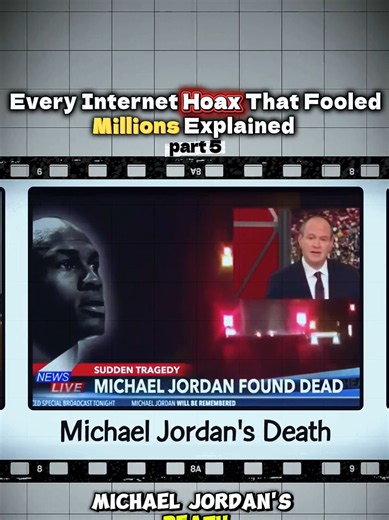 Every Internet Hoax That Fooled Millions explained. Part 5- Michael Jordan's Death #michaeljordan #death #internet #hoax #fypシ゚viral