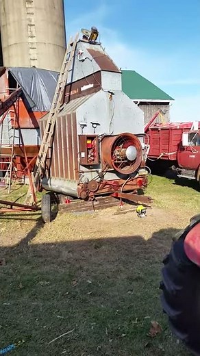 Grain drying operation year 2020