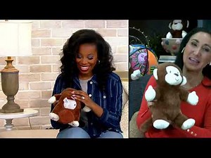 Clappy Plush Animated Monkey with Music by Gund on QVC