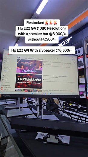 HP E22 and E23 G4 Monitors Restock Announcement