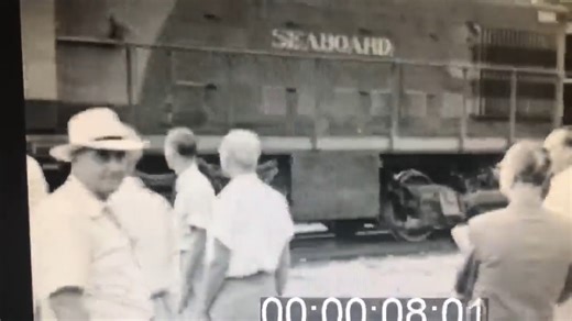 THE LAST TRAIN OUT OF MIAMI INTERNATIONAL AIRPORT Until the tracks were removed planes sometimes had to wait on the Seabord Airline Railroad trains at MIA. The cost of relocating the tracks & associated shops came to 2.7 million dollars. This July 9, 1951 Wolfson Archives clip shows the last train out before the tracks were removed. Thank you Don Whatley for for identifying the train arriving at the new shop facilities at NW 37th Ave. and 95th Street. Wolfson Archives clip. #miamispringshistoric