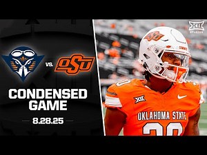 UT Martin vs. Oklahoma State Condensed Game | 2025 Big 12 Football