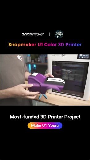 🎥 Duke Doks dives into the Snapmaker U1 — 🌈 it’s not paint, it’s flawless multi-color 3D printing without the mess! From first tests to full Challenger builds — 3 colors, 4 colors, chassis, and the complete Body Kit in action. 🔧 Clean results, smooth assembly, and a true showcase of what the U1 Toolchanger can do. 🚀 The most-funded 3D printer project on Kickstarter. 👉 Last Chance to Secure Your U1 at the Kickstarter Exclusive Price! | Snapmaker