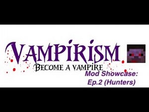 BECOME A VAMPIRE HUNTER!! | Minecraft mod showcase (Vampirism mod Ep2)