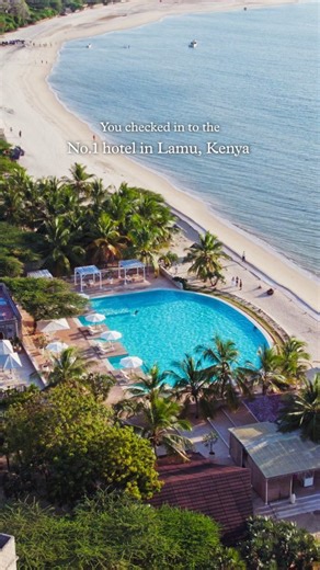 Ever imagined what checking into the No.1 hotel in Lamu, Kenya actually feels like? Soft sand under your feet, palm trees, calm ocean views, peaceful pools, beautiful Swahili design… and a kind of quiet luxury you only understand when you experience it. If Lamu is on your travel wishlist, this is your sign to make it happen at The Majlis Resort. #visitlamu #themajlisresort #lamukenya #explorelamu #luxuryresortkenya | The Majlis Resort