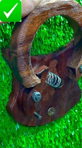 Simple idea making lock !!! . . . #woodworking #wood #doorlatch #diy #creativedesign #CreativeMaking #doorautolock #homemade #reelsfbシ #fbreelsvideoviral2024Secret | Lachlan HM